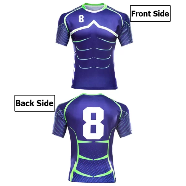 Custom Rugby Uniforms - Breathable Sublimated Kits